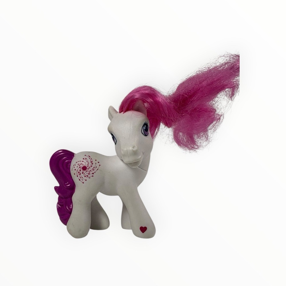 2005  McDonald's  My Little Pony  Star Swirl  White Pony With Pink Hair In good